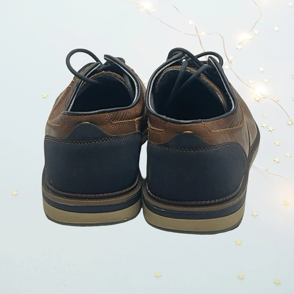 Sonoma Brown and Black Oxfords in size 9.5